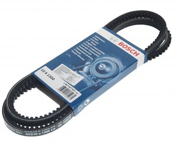 579 р. Ремень ГАЗ,Валдай приводной клиновой 4.8 TD 10X1300 BOSCH BOSCH 1987947647  с доставкой в г. Горно‑Алтайск. Увеличить фотографию 1