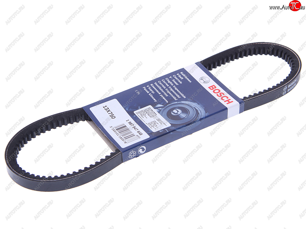 499 р. Ремень приводной клиновой 13х750 BOSCH BOSCH 1987947648  с доставкой в г. Горно‑Алтайск