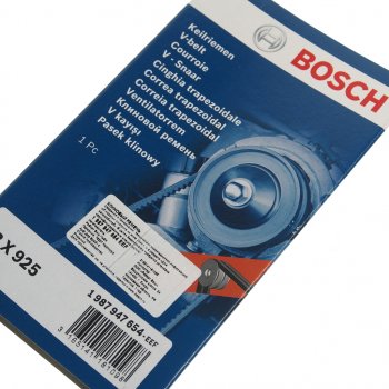 479 р. Ремень приводной клиновой 13х925 BOSCH BOSCH 1987947654  с доставкой в г. Горно‑Алтайск. Увеличить фотографию 2