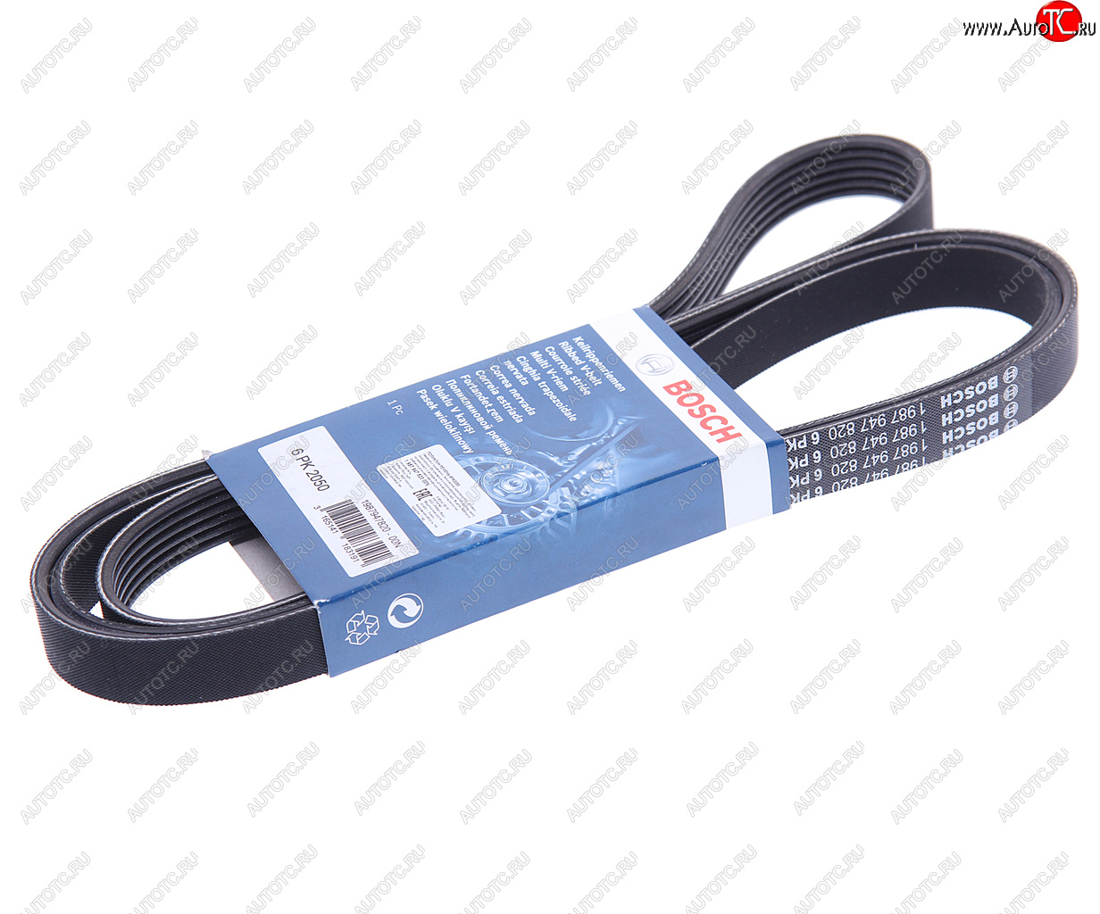 1 219 р. Ремень приводной поликлиновой 6PK2050 BOSCH BOSCH 1987947820  с доставкой в г. Горно‑Алтайск