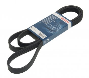 1 299 р. Ремень приводной поликлиновой 6PK2120 BOSCH BOSCH 1987947821  с доставкой в г. Горно‑Алтайск. Увеличить фотографию 1