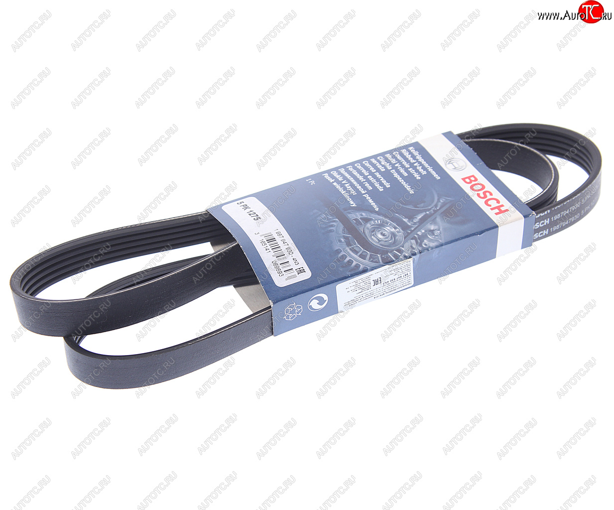 929 р. Ремень приводной поликлиновой 5PK1275 BOSCH BOSCH 1987947930  с доставкой в г. Горно‑Алтайск