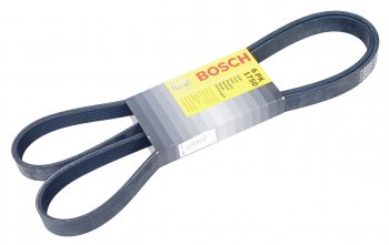 1 229 р. Ремень ГАЗ-31105 генератора дв.Крайслер без кондиционера BOSCH BOSCH 1987947981  с доставкой в г. Горно‑Алтайск. Увеличить фотографию 1