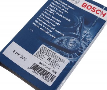 479 р. Ремень приводной поликлиновой 4PK900 BOSCH BOSCH 1987948349  с доставкой в г. Горно‑Алтайск. Увеличить фотографию 2