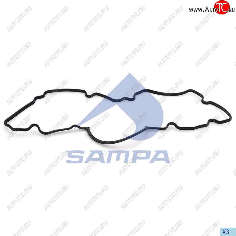 329 р. Прокладка MERCEDES дв.OM401,444,A,LA крышки двигателя задней SAMPA SAMPA 202.139  с доставкой в г. Горно‑Алтайск