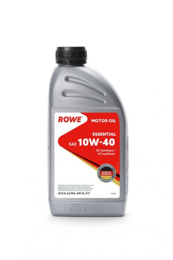 899 р. Масло моторное ESSENTIAL SLCFA3B4 10W40 псинт.1л ROWE ROWE 20259-177-2а  с доставкой в г. Горно‑Алтайск. Увеличить фотографию 3