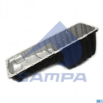63 999 р. Поддон масляный КАМАЗ-5490 MERCEDES картера двигателя SAMPA SAMPA 203.464  с доставкой в г. Горно‑Алтайск. Увеличить фотографию 1