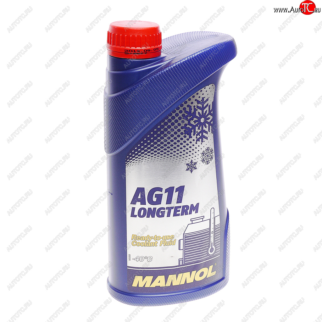 379 р. Антифриз синий -40C 1л AG11 Longterm IAT 4011 MANNOL MANNOL 2036  с доставкой в г. Горно‑Алтайск