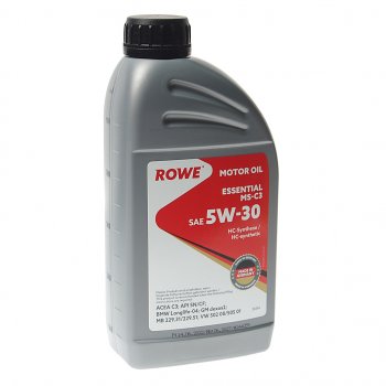 1 599 р. Масло моторное ESSENTIAL MS-C3 5W30 синт.1л ROWE ROWE 20364-177-2a  с доставкой в г. Горно‑Алтайск. Увеличить фотографию 1
