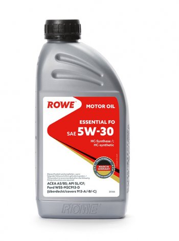 1 599 р. Масло моторное ESSENTIAL A5B5 SLCF 5W30 синт.1л ROWE ROWE 20366-177-2а  с доставкой в г. Горно‑Алтайск. Увеличить фотографию 2