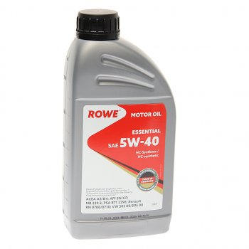 1 499 р. Масло моторное ESSENTIAL SNCFA3B4 5W40 синт.1л ROWE ROWE 20367-177-2a  с доставкой в г. Горно‑Алтайск. Увеличить фотографию 1