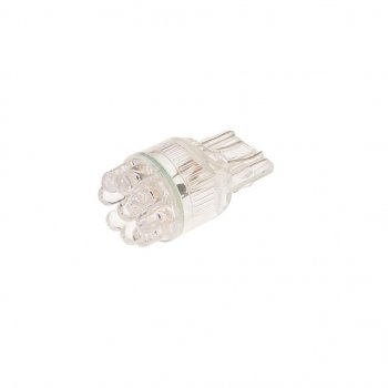 103 р. Лампа светодиодная 24V W21W W3x16d бесцокольная 9 светодиодов Red MEGAPOWER MEGAPOWER-AUTOMOTIVE 20381r-24  с доставкой в г. Горно‑Алтайск. Увеличить фотографию 2
