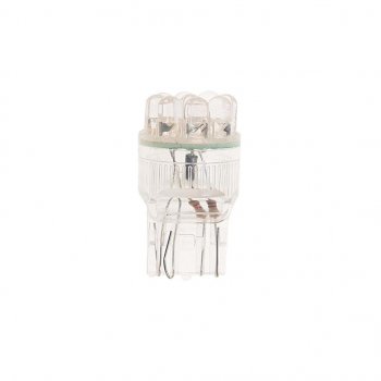 103 р. Лампа светодиодная 24V W21W W3x16d бесцокольная 9 светодиодов Red MEGAPOWER MEGAPOWER-AUTOMOTIVE 20381r-24  с доставкой в г. Горно‑Алтайск. Увеличить фотографию 1