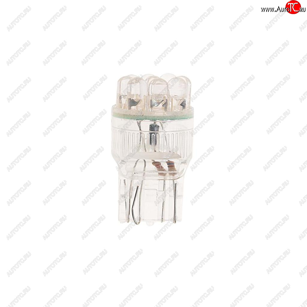 103 р. Лампа светодиодная 24V W21W W3x16d бесцокольная 9 светодиодов Red MEGAPOWER MEGAPOWER-AUTOMOTIVE 20381r-24  с доставкой в г. Горно‑Алтайск