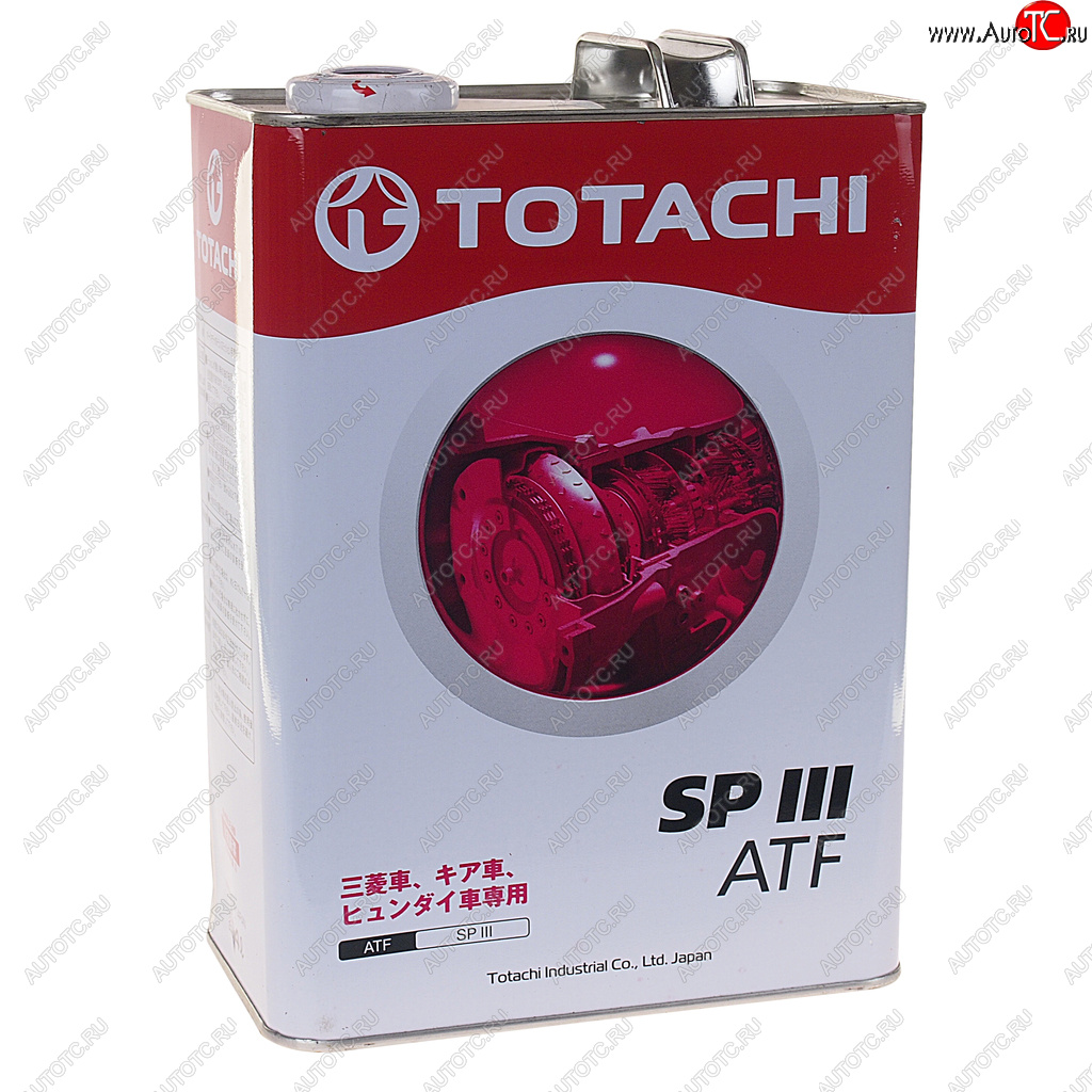 3 989 р. Масло трансмиссионное ATF SP III синт.4л (красный) TOTACHI TOTACHI 20404  с доставкой в г. Горно‑Алтайск