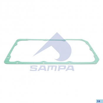 1 189 р. Прокладка MERCEDES дв.OM501 картера масляного SAMPA SAMPA 204.373  с доставкой в г. Горно‑Алтайск. Увеличить фотографию 1
