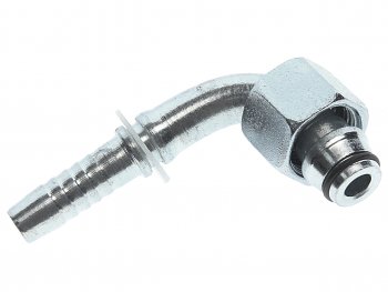 84 р. Фитинг DKOL90°(Г) конус 24° 38 (M18х1.5) ZHHMC ZHHMC 20491-18-06t shmc  с доставкой в г. Горно‑Алтайск. Увеличить фотографию 1