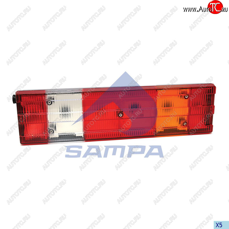 2 559 р. Фонарь задний MERCEDES Actros правый (525х140мм) АМР разъем сбоку SAMPA SAMPA 205.006  с доставкой в г. Горно‑Алтайск