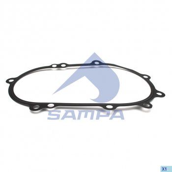 769 р. Прокладка КАМАЗ-5490 MERCEDES дв.OM457 крышки двигателя передней SAMPA SAMPA 205.349  с доставкой в г. Горно‑Алтайск. Увеличить фотографию 1