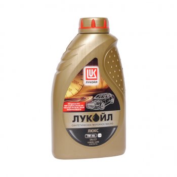 769 р. Масло моторное ЛЮКС A3B3B4SNCF 5W40 синт.1л ЛУКОЙЛ LUKOIL 207464  с доставкой в г. Горно‑Алтайск. Увеличить фотографию 1