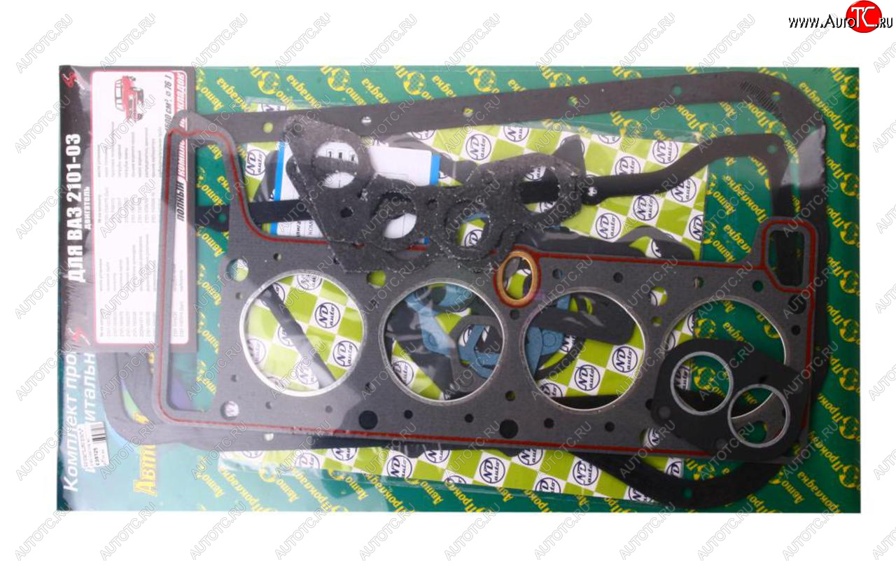 499 р. Прокладка двигателя ВАЗ-2101 комплект d=76.0 AUTOGASKET AUTOGASKET 2101-100-170 вс  с доставкой в г. Горно‑Алтайск