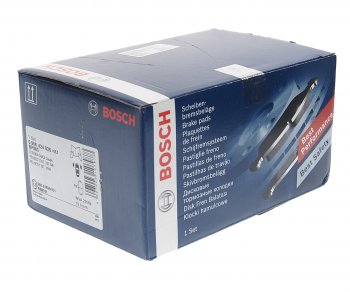 2 449 р. Колодки тормозные передние (4шт.) BOSCH Peugeot 308 T7 универсал дорестайлинг (2007-2011)  с доставкой в г. Горно‑Алтайск. Увеличить фотографию 2