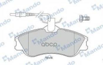 Колодки тормозные передние (4шт.) MANDO CITROEN Berlingo B9 рестайлинг (2015-2022)