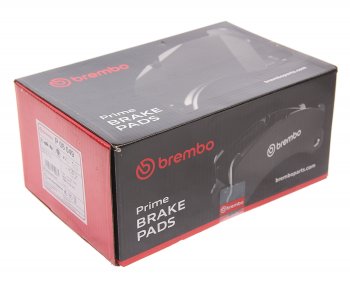 7 949 р. Колодки тормозные передние (4шт.) BREMBO BMW X5 E70 дорестайлинг (2006-2010)  с доставкой в г. Горно‑Алтайск. Увеличить фотографию 2