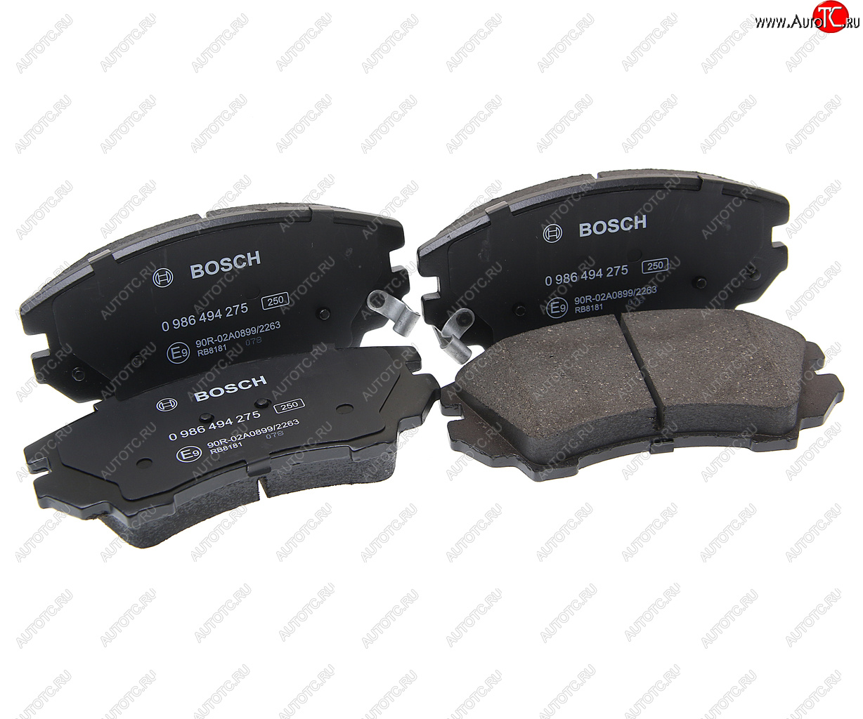 3 599 р. Колодки тормозные передние R17 (4шт.) BOSCH Opel Astra J GTC (2011-2018)  с доставкой в г. Горно‑Алтайск