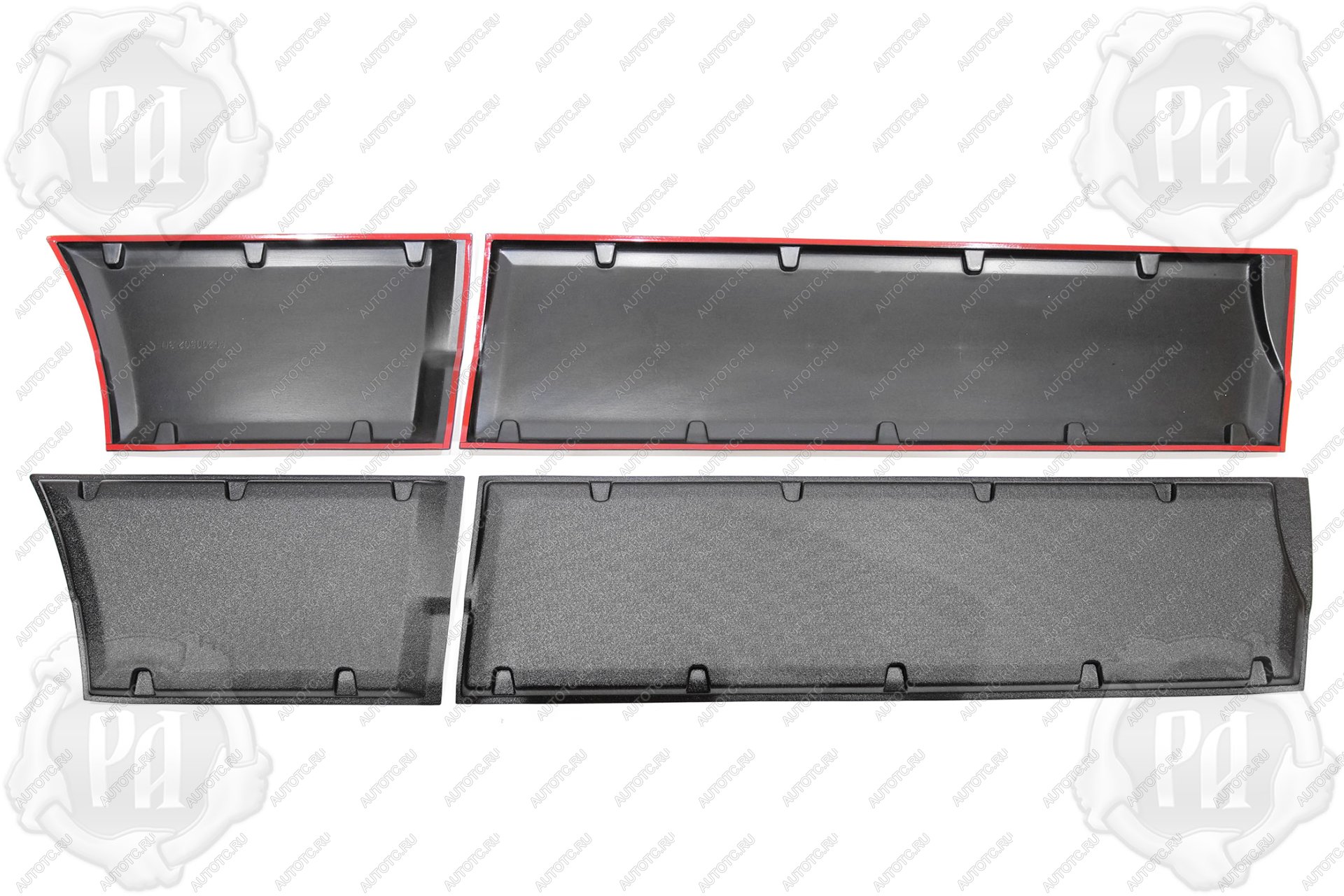 8 029 р. Молдинги на двери Русская Артель  Great Wall Hover H3 (2010-2014)  дорестайлинг (глянец под покраску)  с доставкой в г. Горно‑Алтайск