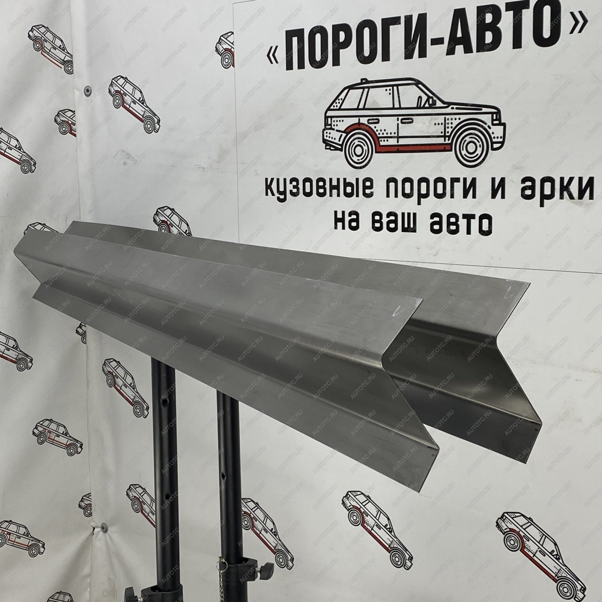 3 899 р. Комплект усилителей порогов (Ремкомплект) Пороги-Авто Mitsubishi Pajero 4 V80 дорестайлинг (2006-2011) (холоднокатаная сталь 1мм)  с доставкой в г. Горно‑Алтайск