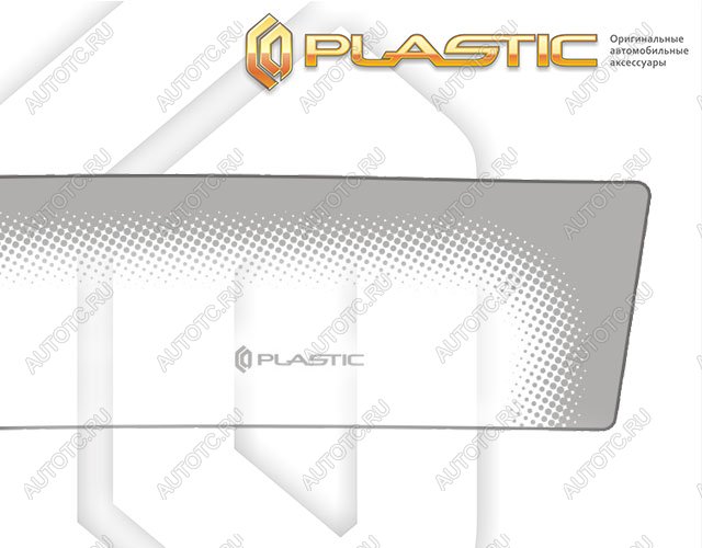 2 199 р. Дефлектора окон (рынок РФ) CA-Plastic  Jetta VS7 (2019-2025) (серия Comfort серебро, без хром. молдинга )  с доставкой в г. Горно‑Алтайск