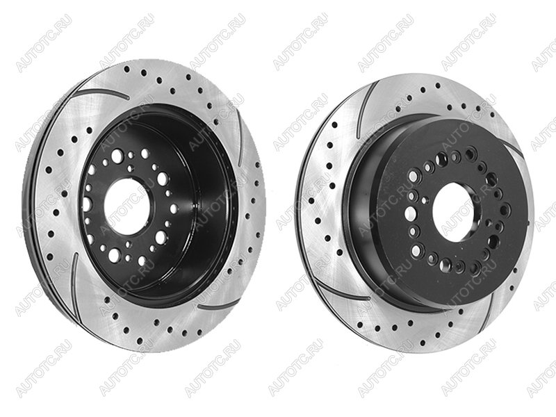 8 999 р. Диск тормозной задний перфорированный Ø274mm SAT  Toyota Chaser (1996-2001)  с доставкой в г. Горно‑Алтайск