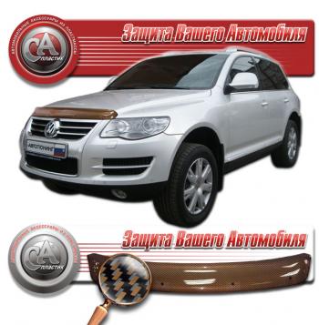 Дефлектор капота CA-Plastiс Volkswagen (Волксваген) Touareg (Туарек)  GP (2006-2010) GP рестайлинг