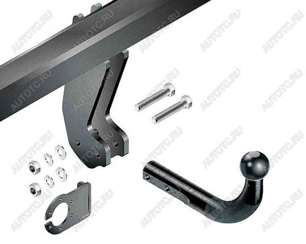 22 699 р. Фаркоп (подходит для (D40) tubular bumper) Auto-Hak Nissan Navara 2 D40 дорестайлинг (2004-2010) (стальной, шар A (F20))  с доставкой в г. Горно‑Алтайск