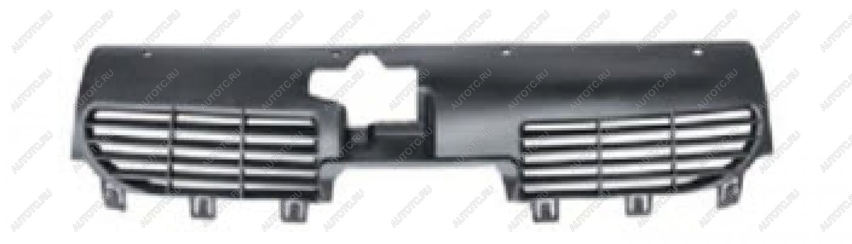 989 р. Верхняя решётка радиатора (Китай) BodyParts  Peugeot 206 ( хэтчбэк 5 дв.,  хэтчбэк 3 дв.) (1998-2003) 2AC дорестайлинг, 2AC дорестайлинг  с доставкой в г. Горно‑Алтайск