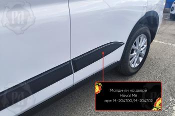 Молдинг двери задний левый Русская Артель Haval (Хавал) M6 (М6) (2021-2025)