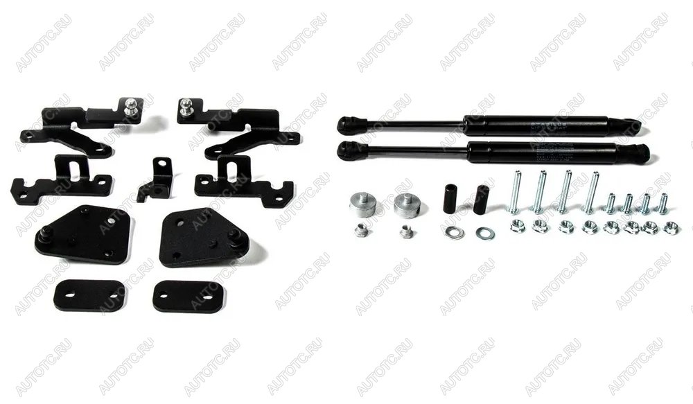 2 599 р. Амортизаторы капота Автоупор  Isuzu D-Max ( RT85 DoubleCab,  RT85 SingleCab,  RT85 ExtendedCab,  RT85,TFR DoubleCab,  RT85,TFR SingleCab,  RT85,TFR ExtendedCab) (2011-2021) дорестайлинг, дорестайлинг, дорестайлинг, рестайлинг, рестайлинг, рестайлинг  с доставкой в г. Горно‑Алтайск