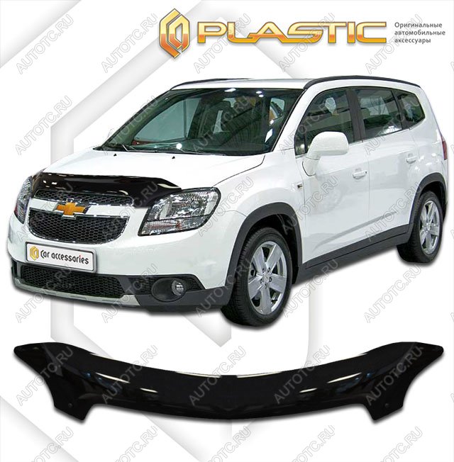 3 079 р. Дефлектор капотаClassic черныйChevroletOrlando 2011–н.в.  2010010106355  с доставкой в г. Горно‑Алтайск