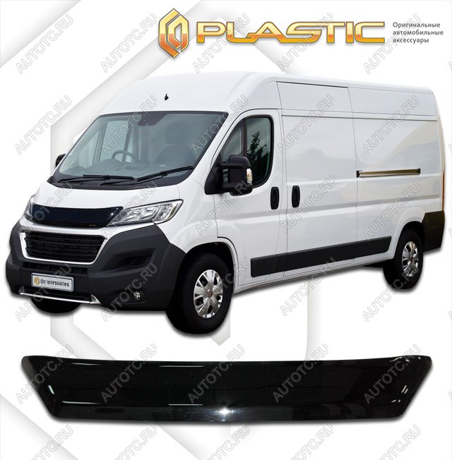 2 799 р. Дефлектор капотаClassic черныйFiatDucato 2014–н.в.  2010010110406  с доставкой в г. Горно‑Алтайск