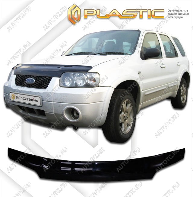 2 969 р. Дефлектор капотаClassic черныйFordEscape 2000-2007  2010010104238  с доставкой в г. Горно‑Алтайск