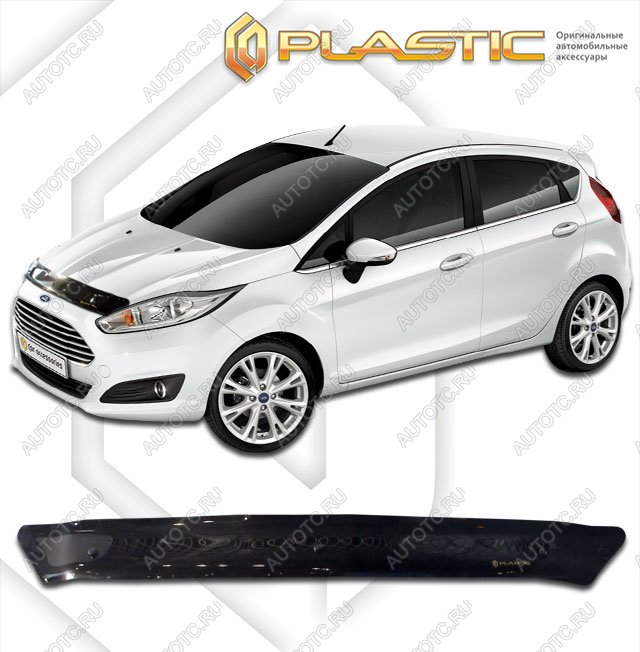 2 699 р. Дефлектор капотаClassic черныйFordFiesta 2015–н.в. хэтчбэк  2010010111755  с доставкой в г. Горно‑Алтайск