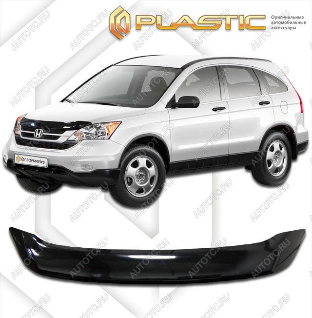 2 699 р. Дефлектор капотаClassic черныйHondaCR-V 2009-2012  2010010107550  с доставкой в г. Горно‑Алтайск