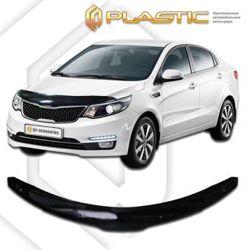 Дефлектор капотаClassic черныйKiaRio седан2015–2017  2010010111090