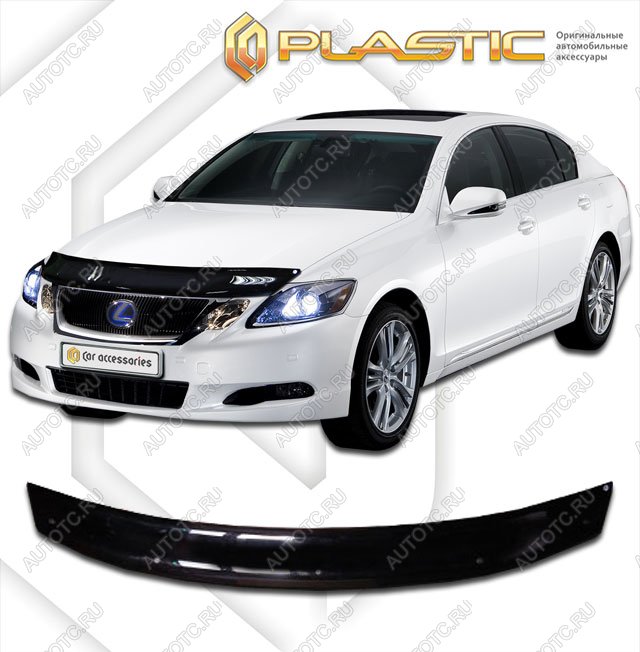 2 699 р. Дефлектор капотаClassic черныйLexusGS 2005-2011  2010010103682  с доставкой в г. Горно‑Алтайск