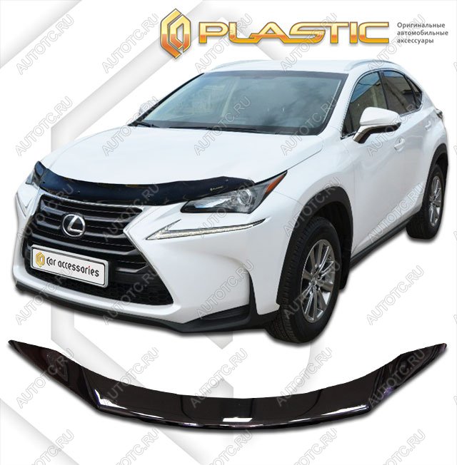 2 799 р. Дефлектор капотаClassic черныйLexusNX I поколение, I поколение рест., джипsuv 5 дв.2014 – 2021Z10  2010010110383  с доставкой в г. Горно‑Алтайск