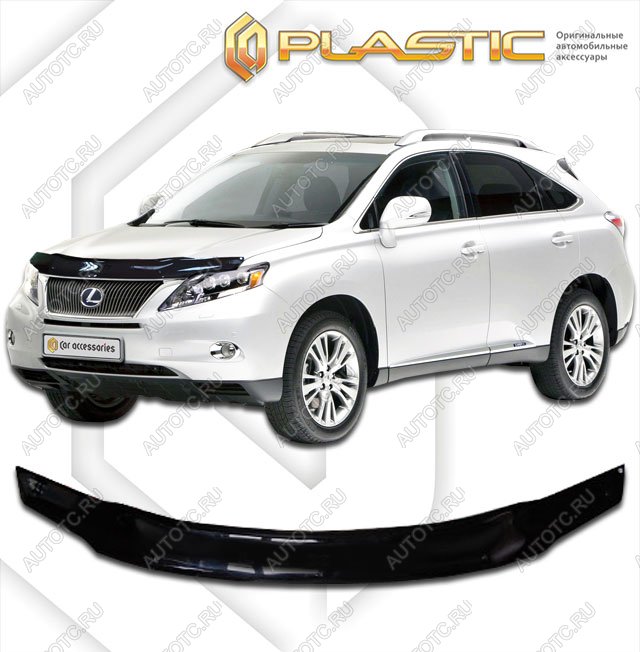 2 799 р. Дефлектор капотаClassic черныйLexusRX 2009-2015  2010010105013  с доставкой в г. Горно‑Алтайск