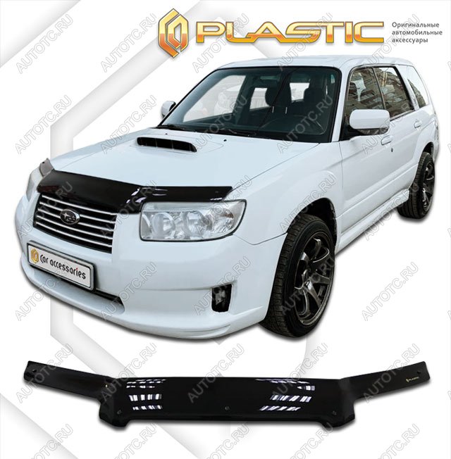 3 079 р. Дефлектор капотаClassic черныйSubaruForester 2005-2008  2010010102586  с доставкой в г. Горно‑Алтайск