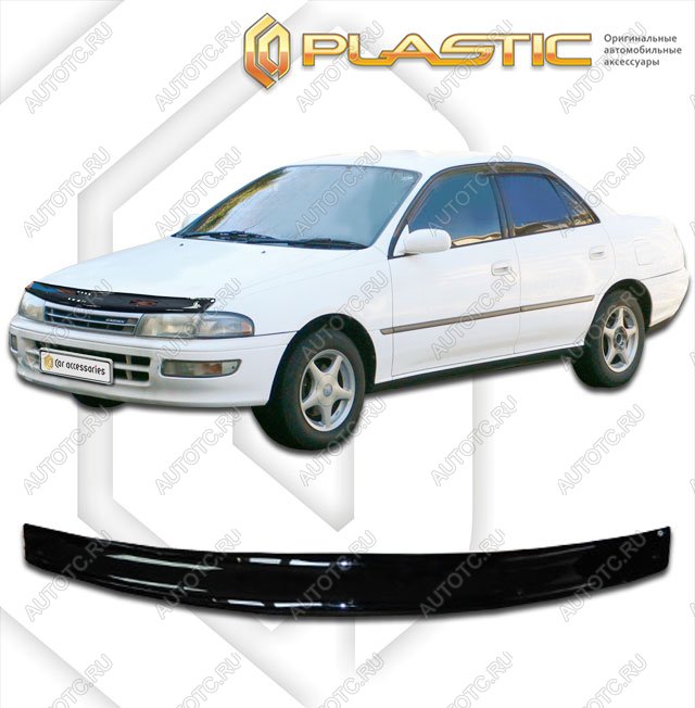 2 699 р. Дефлектор капотаClassic черныйToyotaCarina 1990-1994AE-190  2010010103415  с доставкой в г. Горно‑Алтайск