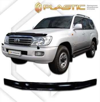 Дефлектор капотаClassic черныйToyotaLand Cruiser 1002002-2007J100,J105  2010010100346